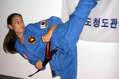 Instructor Lisa O'Connor Side Kick