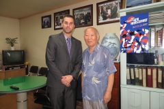 Master O'Connor and Great Grand Master Park