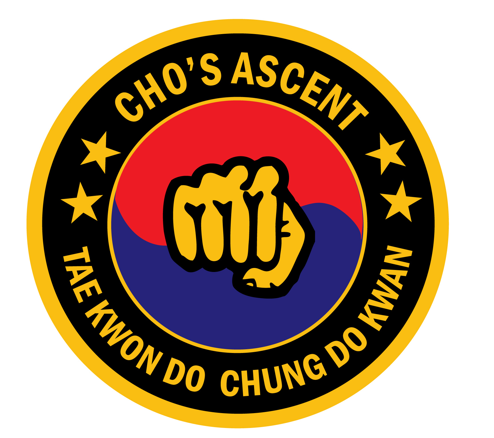 CHO’S ASCENT TKD CDK PATCH LOGO DARK | Ascent Martial Arts